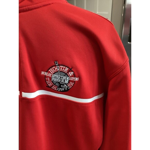 Nike Shirt Men's Size XL Color Red Hootie & The Blowfish Pullover 1/4 Zip - Picture 3 of 6